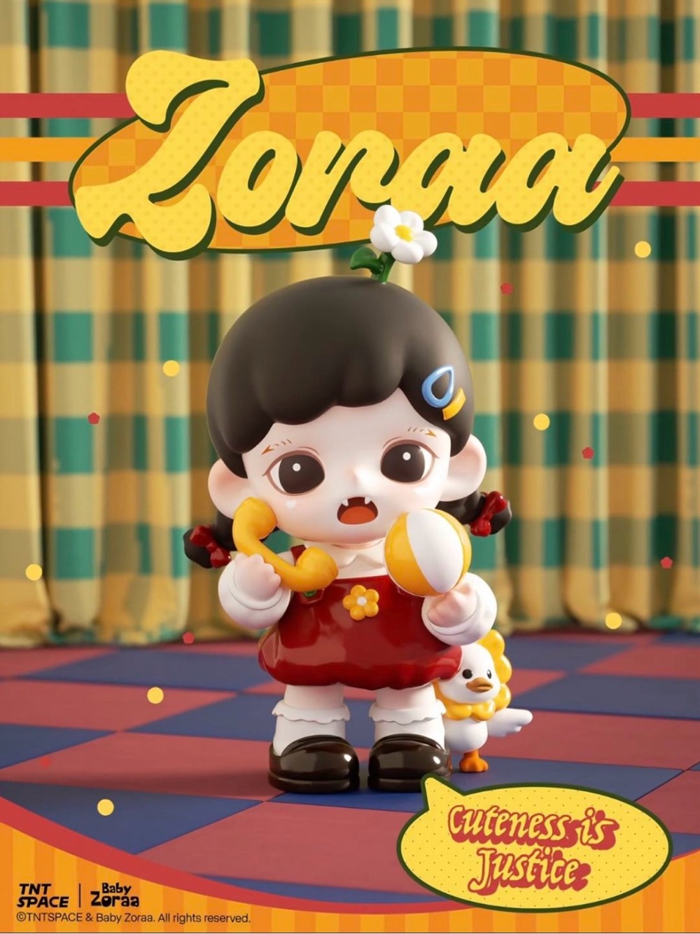 Zoraa From “Cuteness is Justice “ Series Figures - “Pat a Ball”